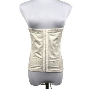 Maidenform Flexees Waist Nipper Firm Control Shapewear L Ivory